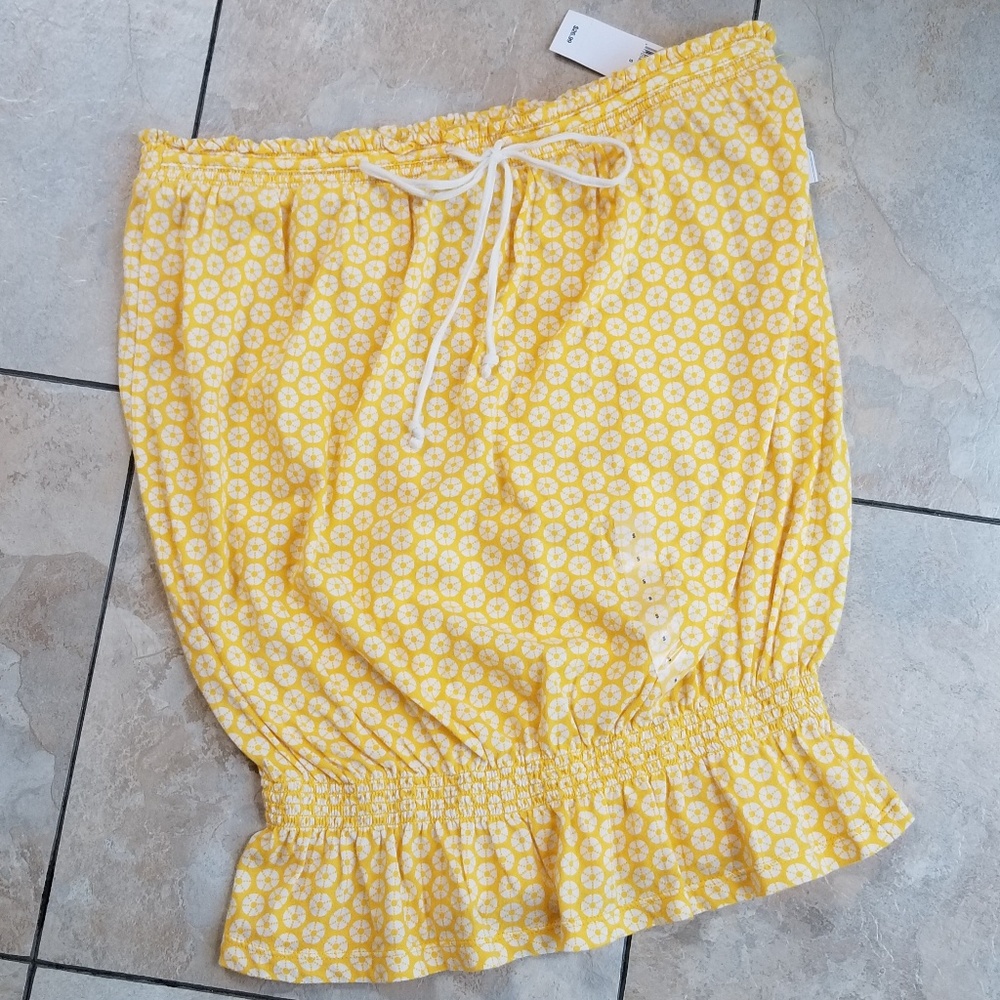 Gap Strapless Tube Summer Top NWT Small